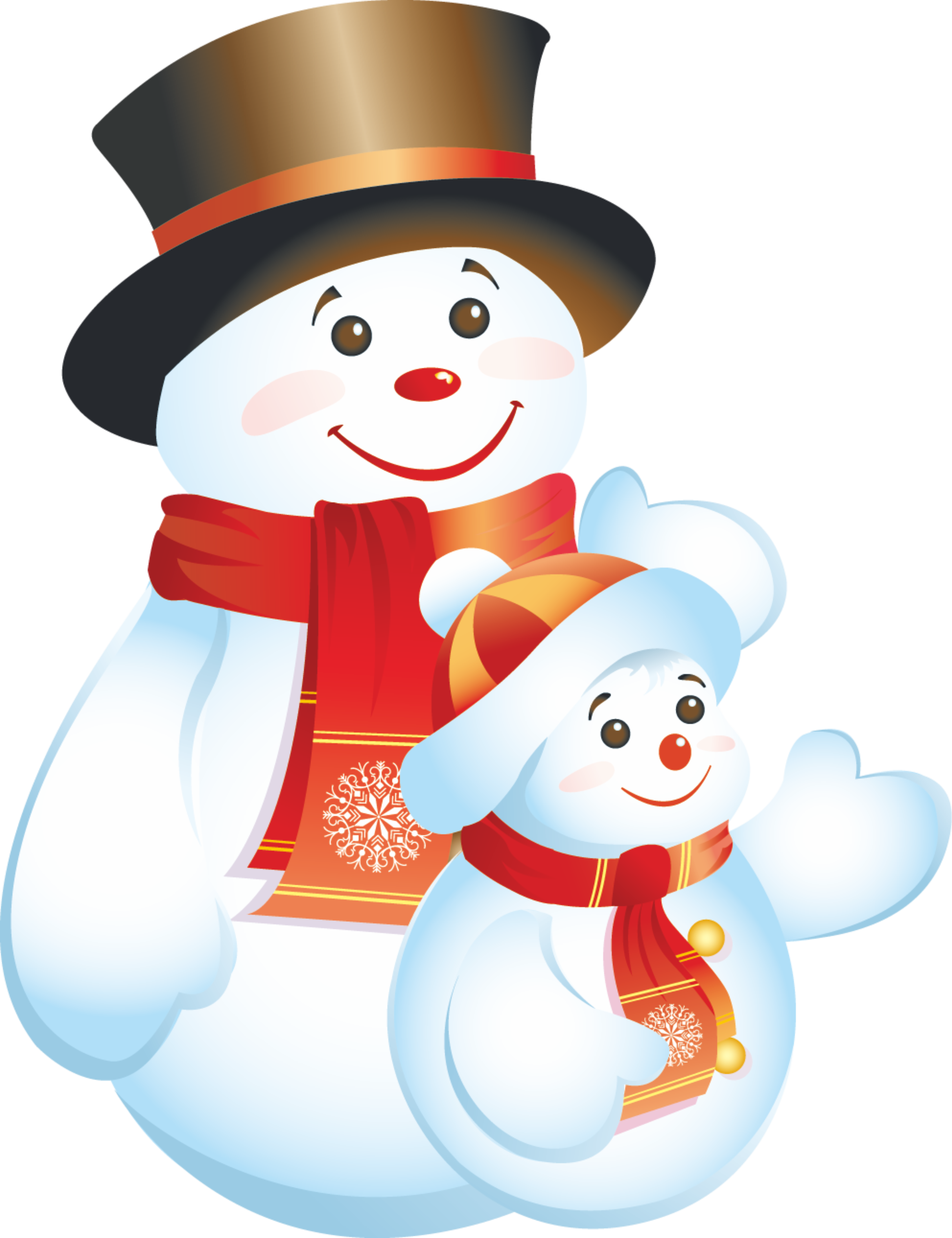 Snowman Android Claus Christmas Santa PNG Free Photo PNG Image