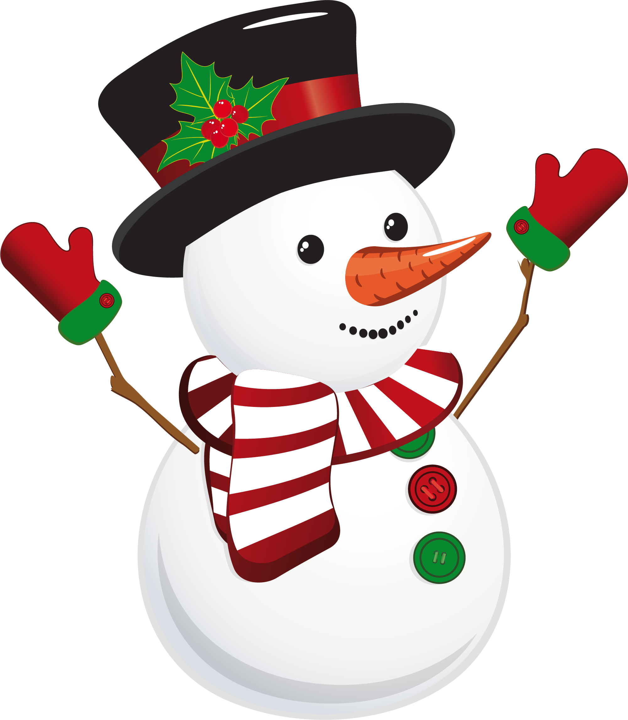 Download Snowman Claus Cartoon Santa White Christmas Card HQ PNG Image ...