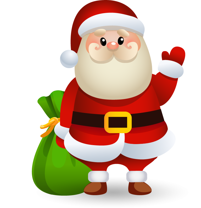 Download Vector Material Claus Christmas Santa Download ...