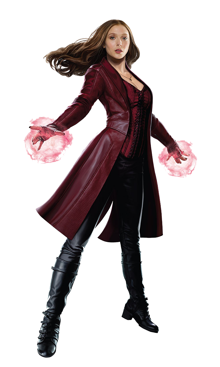 Scarlet Witch Transparent Picture PNG Image