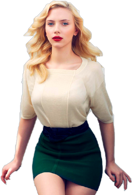Scarlett Johansson Dress Png PNG Image