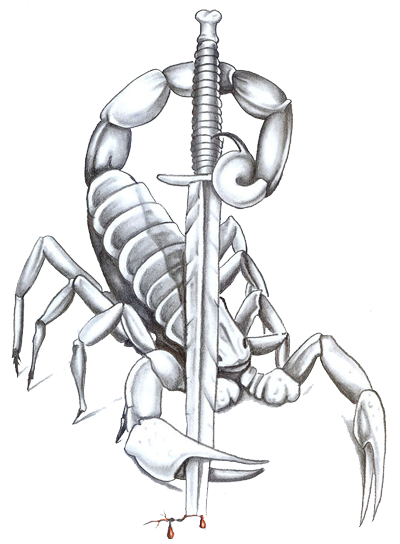 Scorpion Tattoos Free Download Png PNG Image
