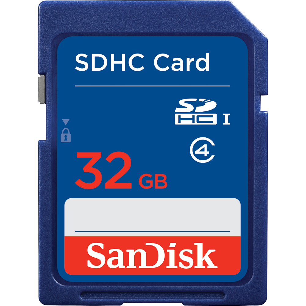 Secure Digital SD card Transparent PNG Image
