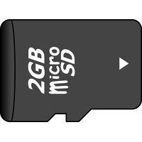 Secure Digital SD card PNG