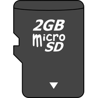 Secure Digital SD card PNG
