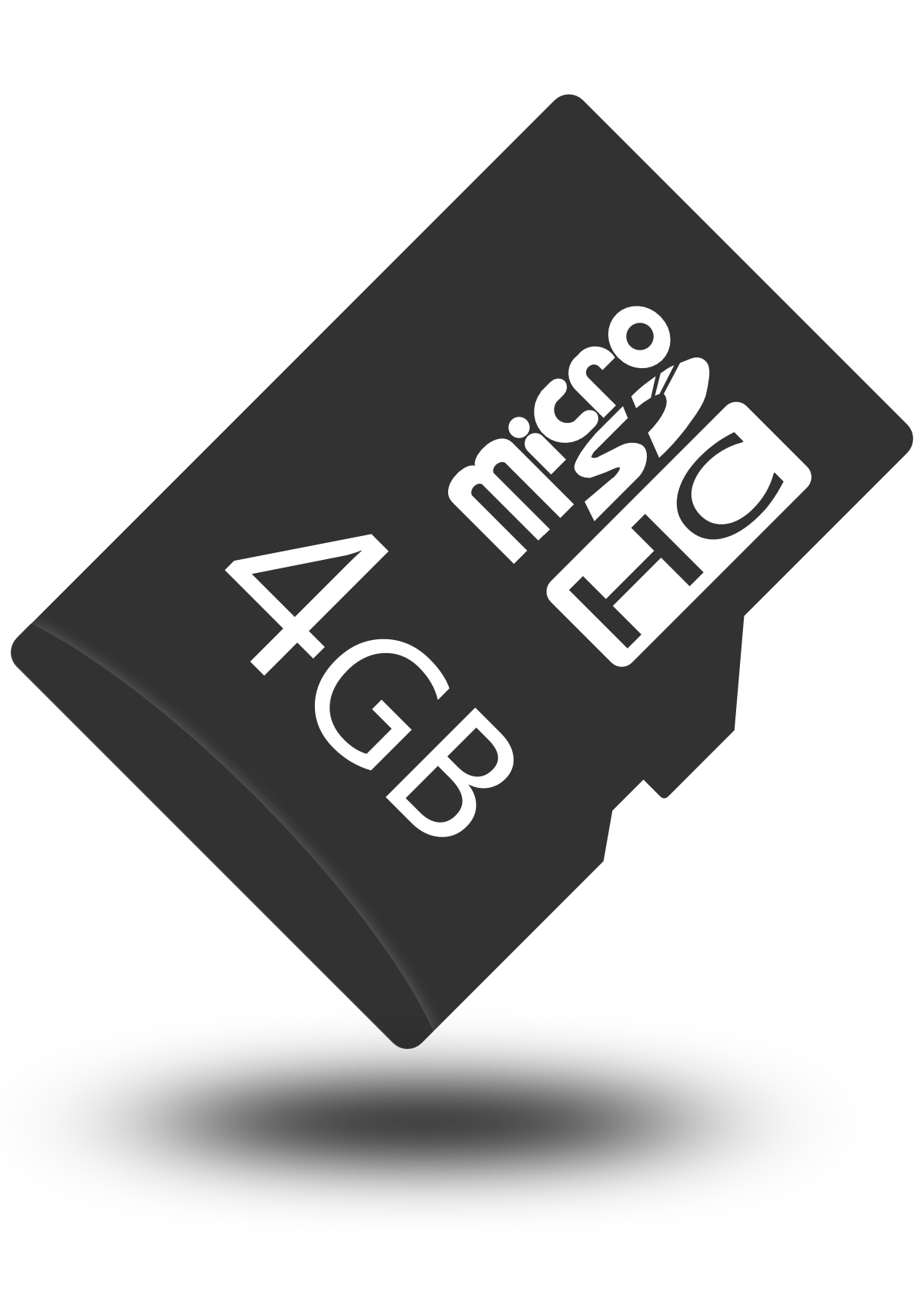 Secure Digital SD card Transparent PNG Image