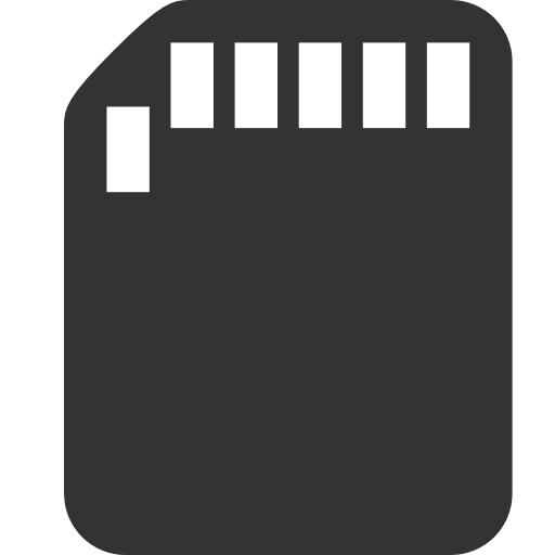 Secure Digital SD card Transparent PNG Image