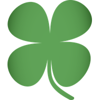 Four Plant Flora Leaf Clover Patrick Shamrock Transparent HQ PNG ...