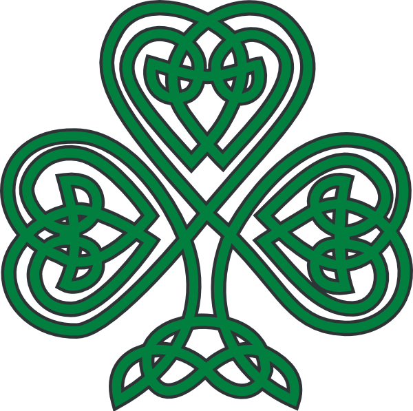 Plant Flower Celtic Shamrock Celts Knot PNG Image
