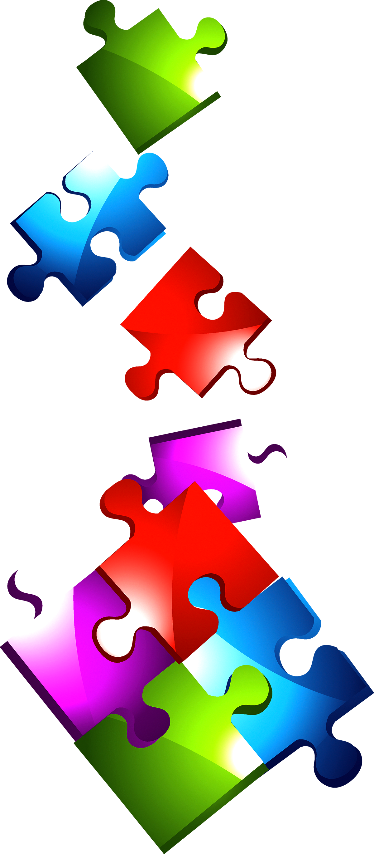 Puzz Graphic Puzzle Jigsaw Design Line 3D PNG Image