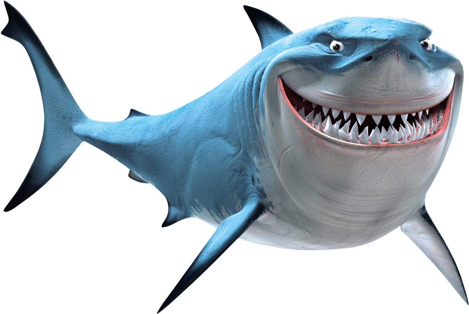 Blue Megalodon Shark Free HD Image PNG Image