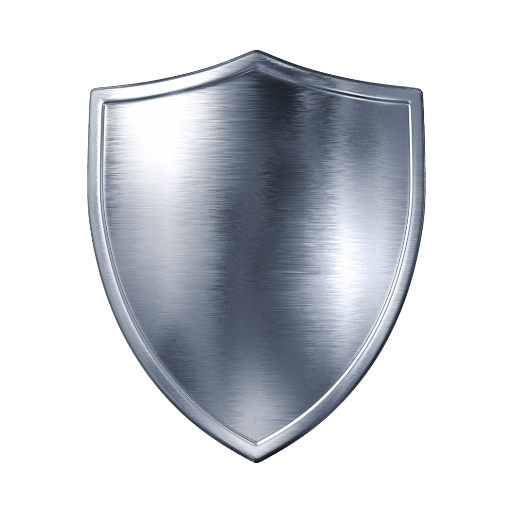 Silver Metal Shield Png Image PNG Image