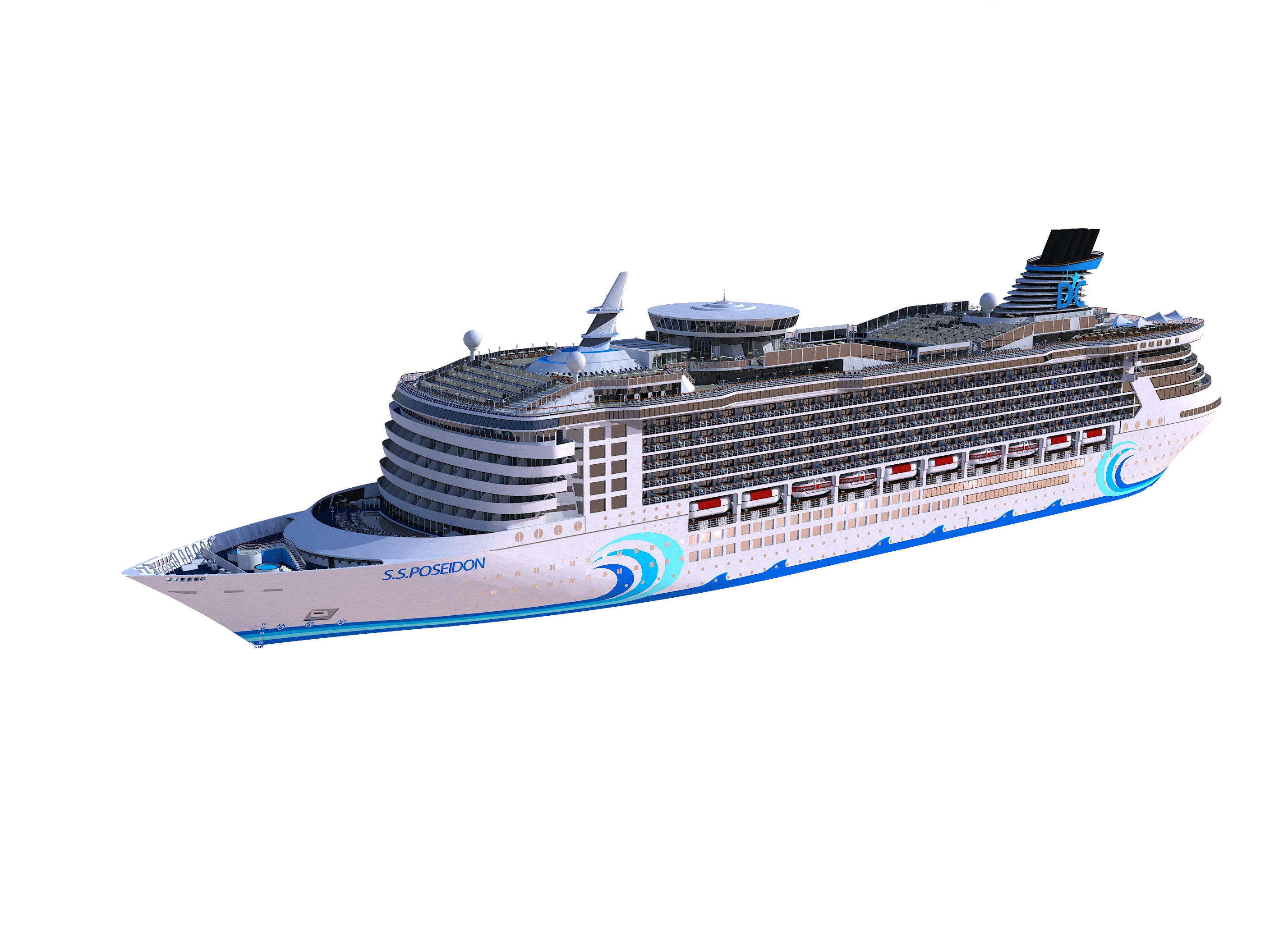 Cruise Ship Picture PNG Image