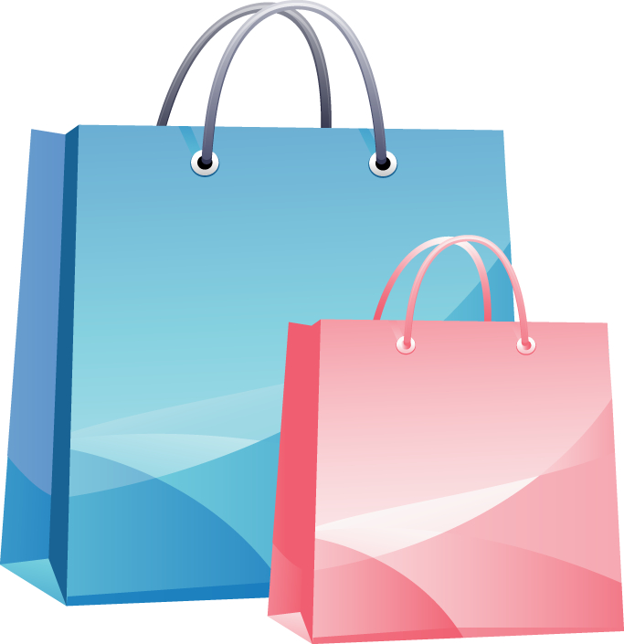 Shopping Bag Shopping Bag Clip Art - Paper Bag Png Vector - Free Transparent  PNG Clipart Images Download