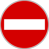 Sign stop Transparent PNG Image