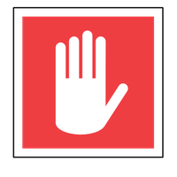 Sign stop Transparent PNG Image