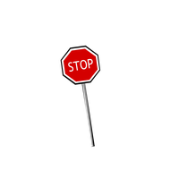 Sign stop Transparent PNG Image