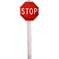Sign stop Transparent PNG Image