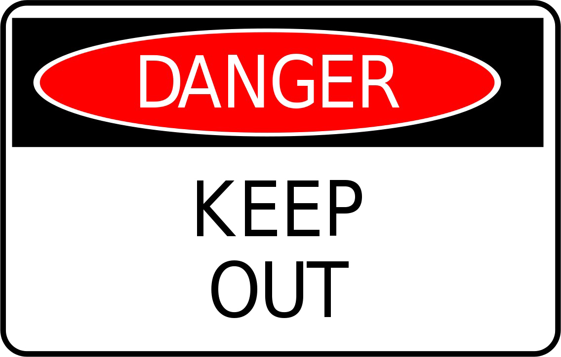 Danger Ahead Free Photo PNG Transparent PNG Image