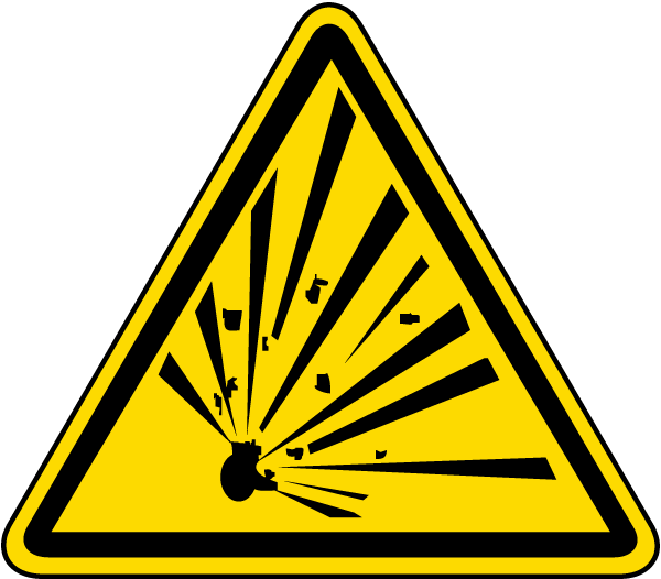 Explosive Sign Image Free Download PNG HQ PNG Image