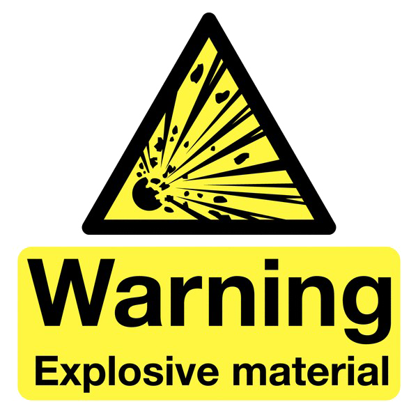 Explosive Sign PNG Download Free PNG Image