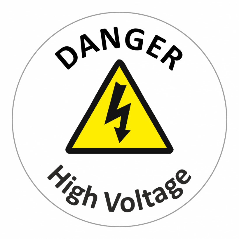 High Voltage Sign Image HQ Image Free PNG PNG Image