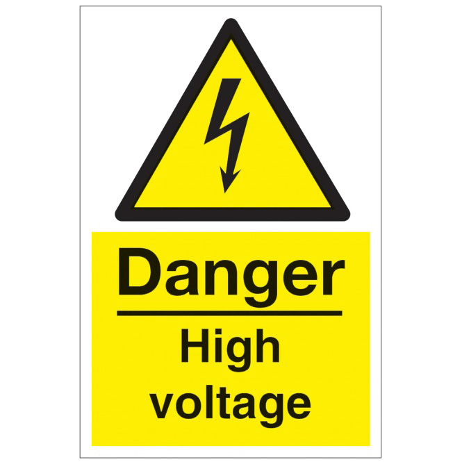 High Voltage Sign Photos Free HQ Image PNG Image
