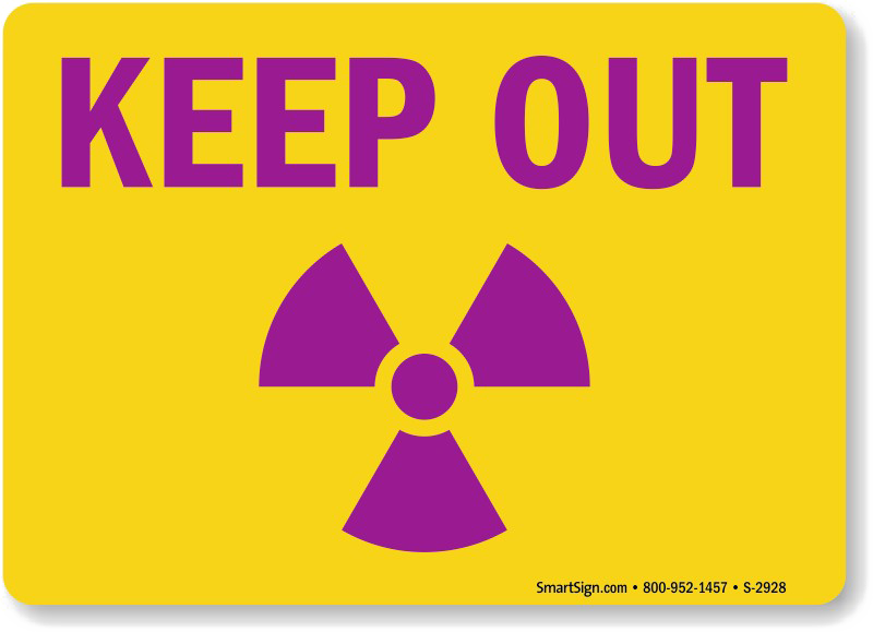 Keep Out Warning Free Clipart HD PNG Image