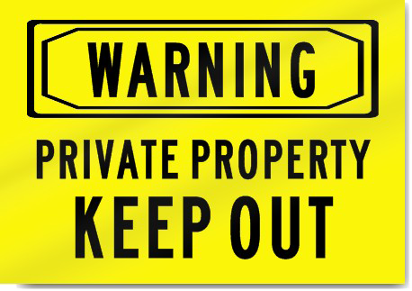 Keep Out Warning HQ Image Free PNG PNG Image