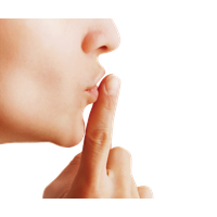 Silence Png PNG