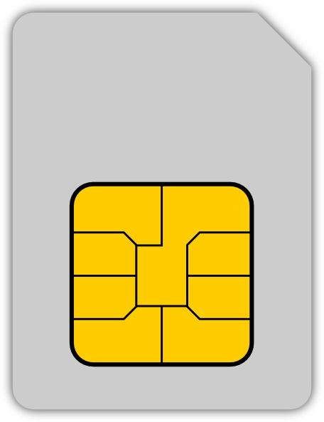 Sim card Transparent PNG Image