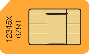 Sim card Transparent PNG Image