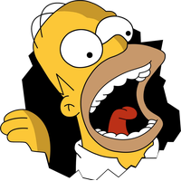 Homer Simpson Transparent PNG Image