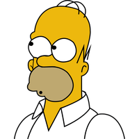Homer Simpson Transparent PNG Image