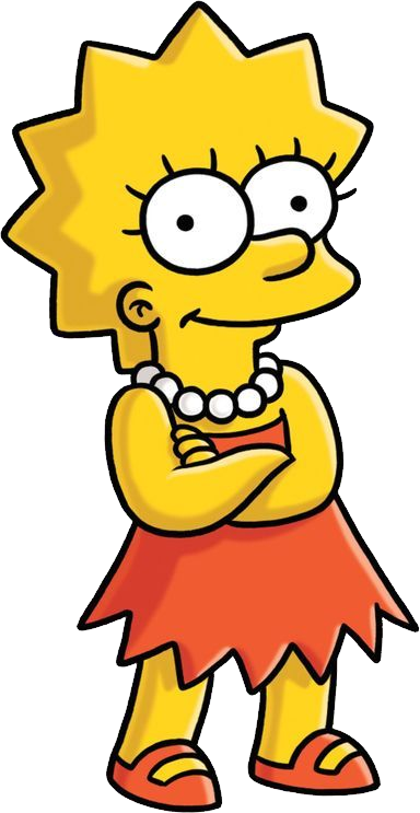 Lisa Simpson Transparent PNG Image