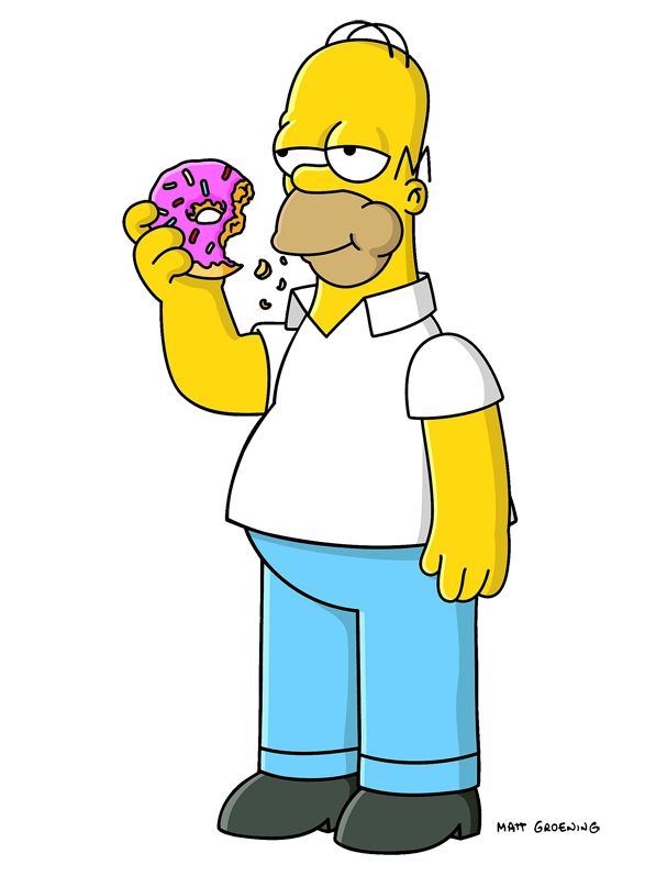 Homer Simpson Transparent PNG Image
