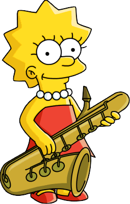 Lisa Simpson Transparent PNG Image