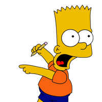 Bart Simpson PNG
