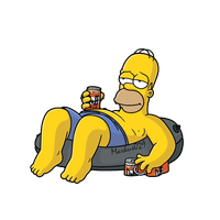 Homer Simpson Transparent PNG Image
