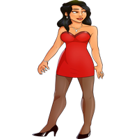 Goth Bella PNG Download Free PNG