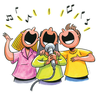 Singing Hd Transparent PNG Image
