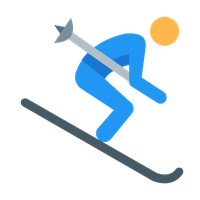 Skiing Transparent Background Transparent PNG Image