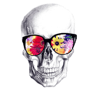 Calavera Art Drawing Skull Download Free Image PNG Image