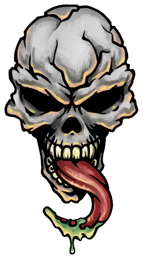 Skull Tattoo Transparent PNG Image