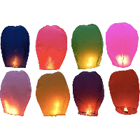 Sky lantern PNG