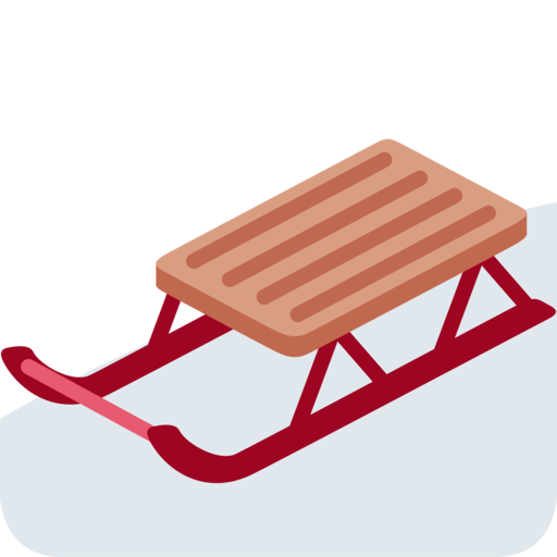 Sled Transparent PNG Image