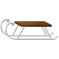 Sled Transparent PNG Image