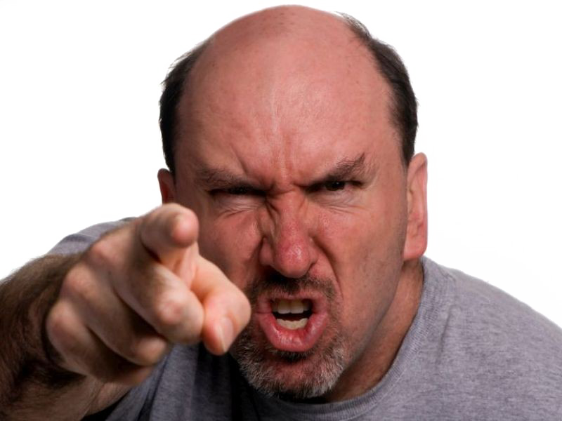 Angry Person Free Clipart HQ PNG Image