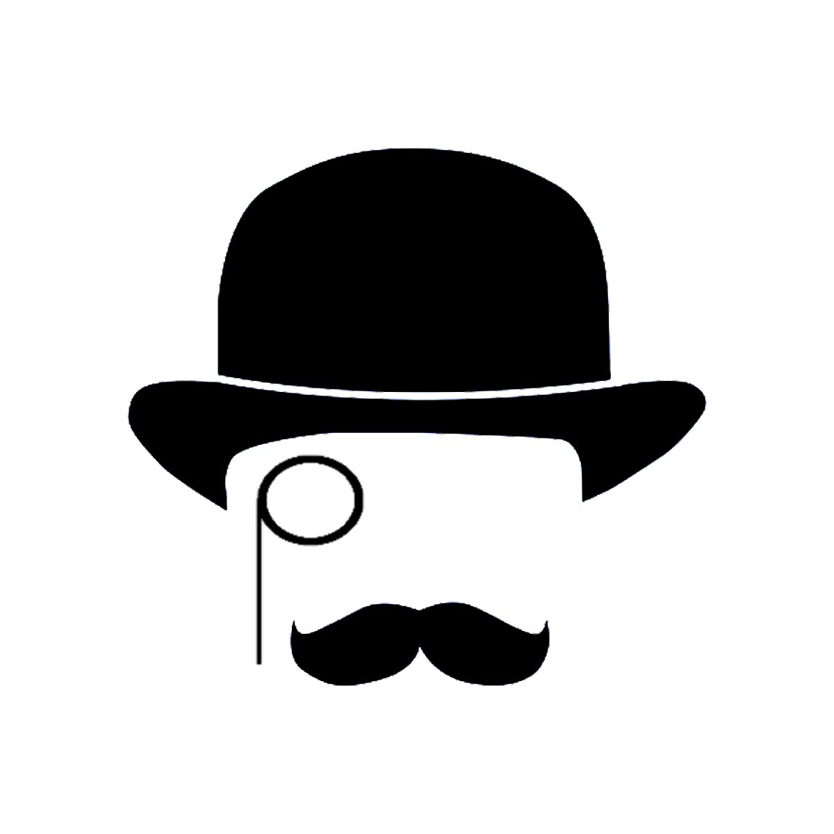 Шляпа и монокль. Шляпа джентльмена вектор. Шляпа логотип. Усы и шляпа.