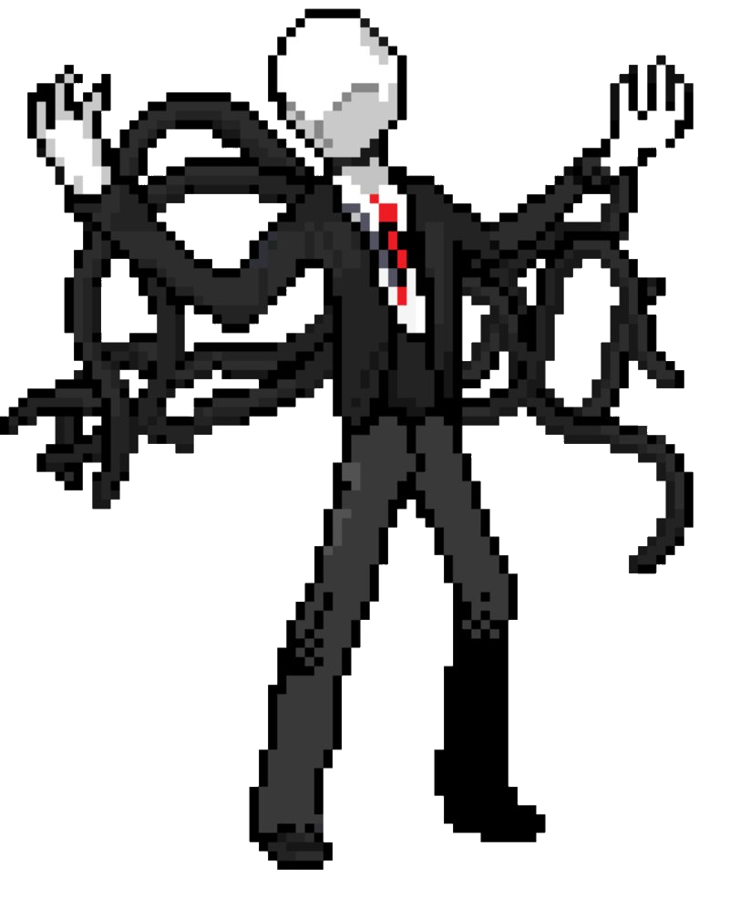 Download Art Drawing Black White Minecraft Pixel HQ PNG Image